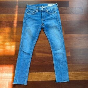 RAG & BONE ANKLE SKINNY JEANS, 25